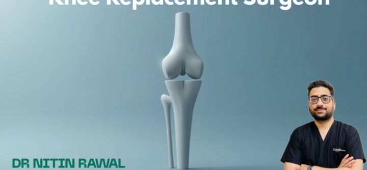 Modern Medical Thumbnail with Knee Joint