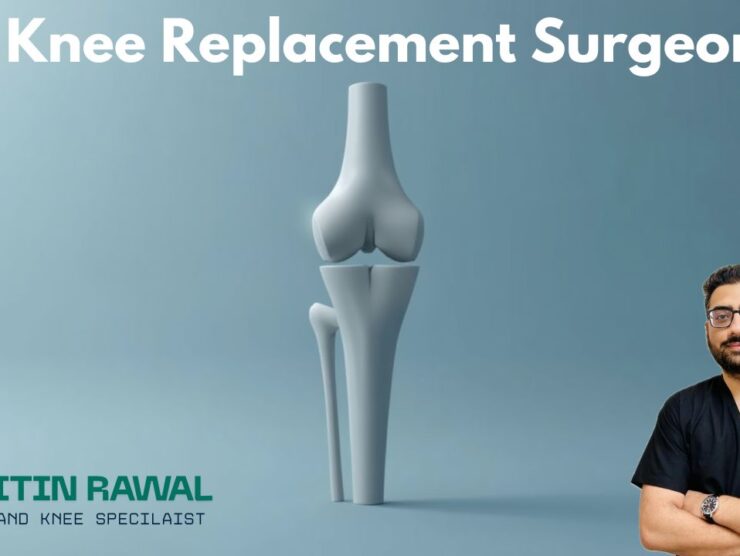 Modern Medical Thumbnail with Knee Joint