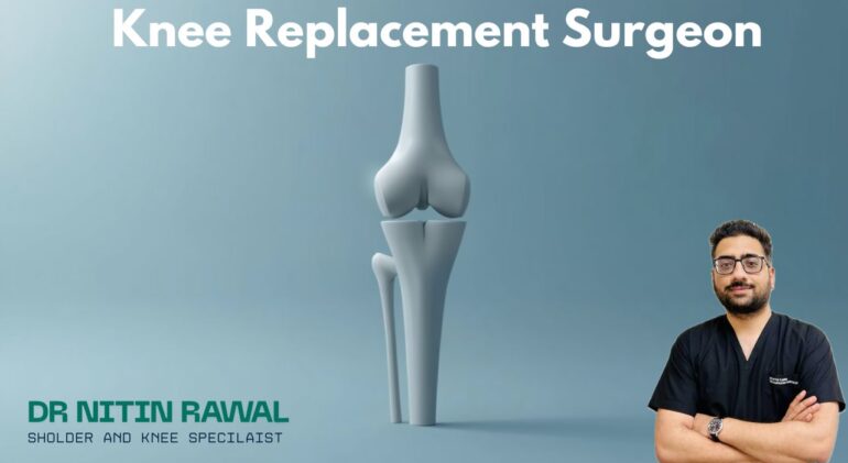 Modern Medical Thumbnail with Knee Joint